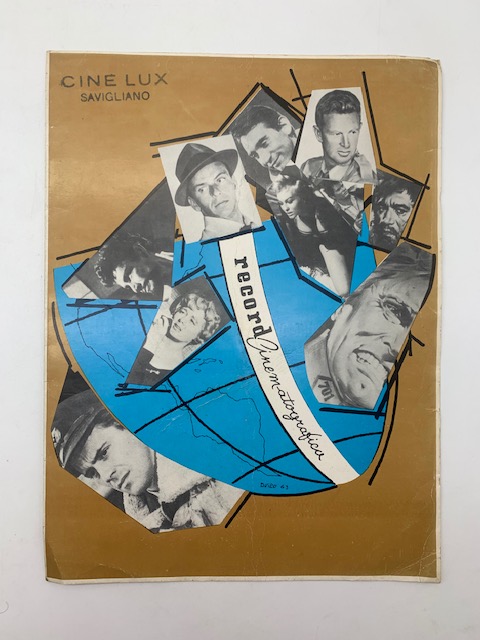 Record Cinematografica (pieghevole promozionale dei film del 1963)